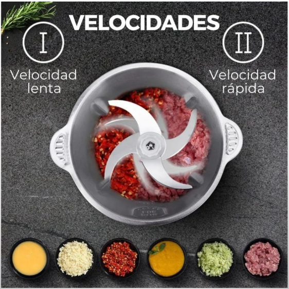 Picadora Electrica Dos Velocidades